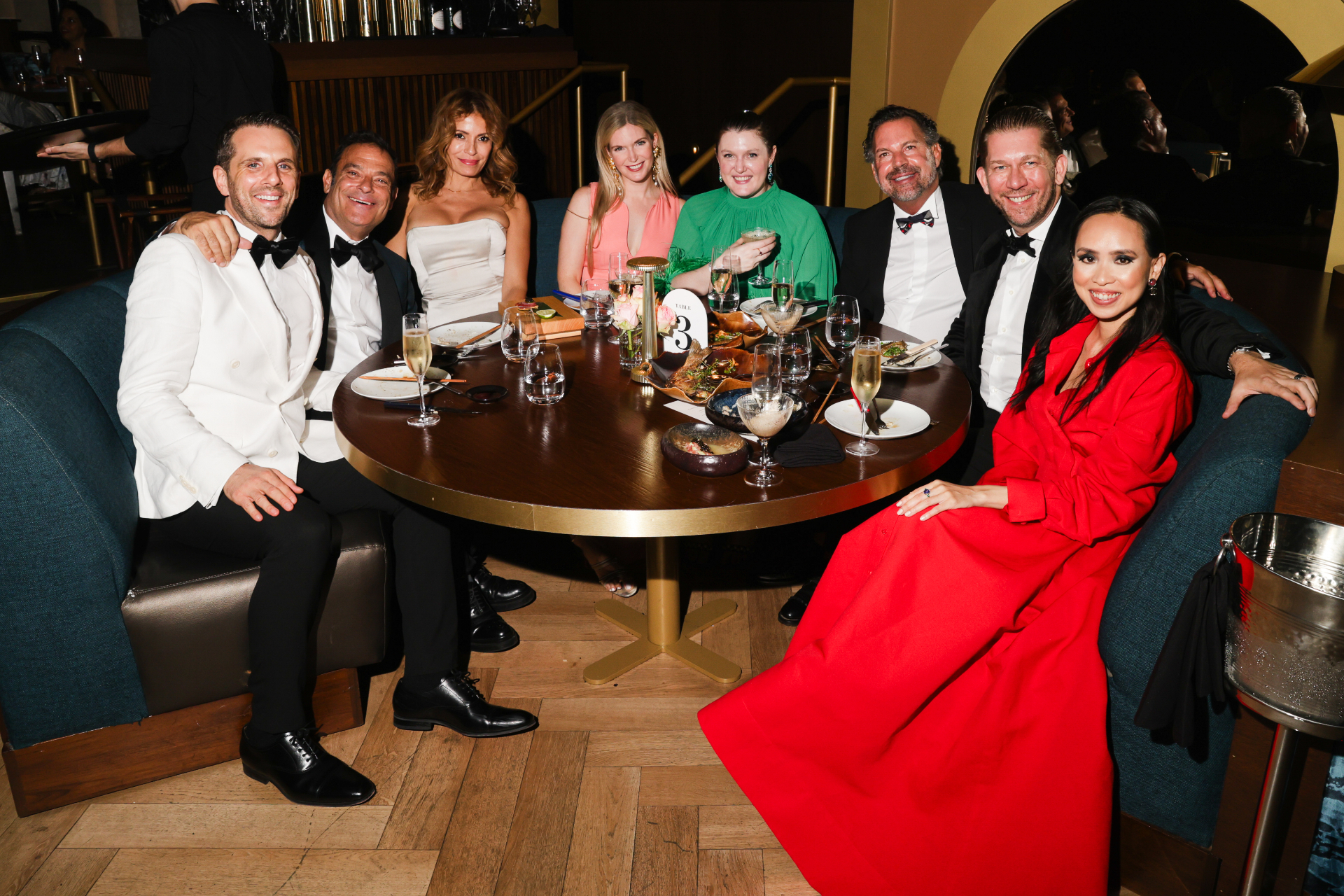 A moment from the Academy Gala dinner